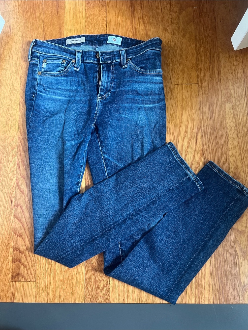 Ag Adriano Goldschmied The Prima Mid-Rise Cigarette Jeans